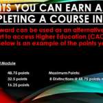 What CAO points can you earn doing a MBC course?