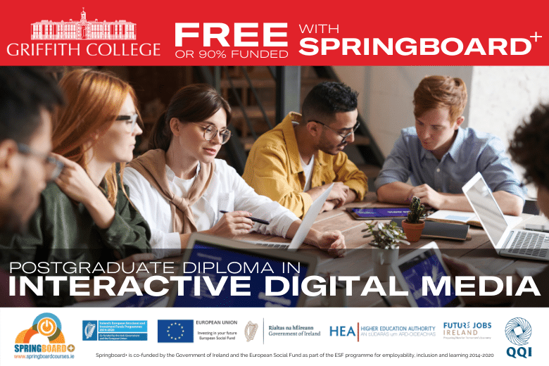 Fully Funded Postgraduate Diploma in Interactive Digital Media