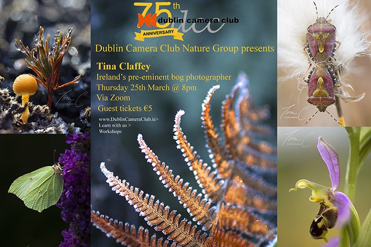 Dublin Camera Club Present An Evening with Tina Claffey