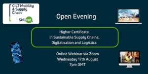 Supply Chain and Logistics Course at CILT Online Open Evening
