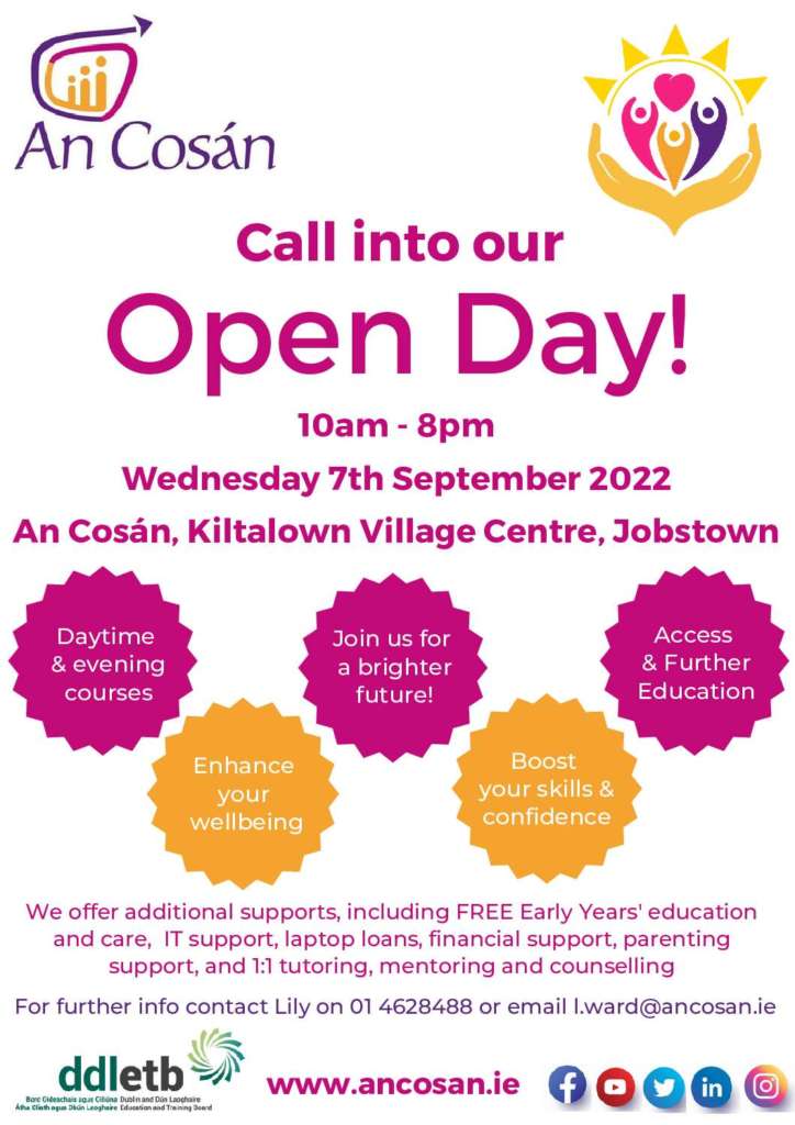 An Cosán Open Day