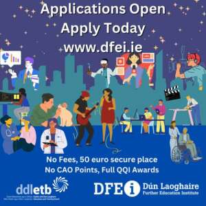 Dún Laoghaire Further Education Institute Applications for September 2024 Open