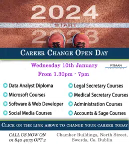 Career Change Open Day at Pitman Training Swords