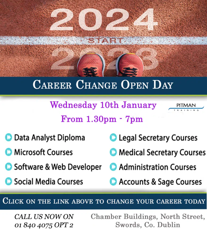 Career Change Open Day at Pitman Training Swords