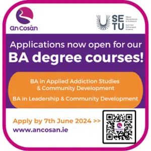 An Cosán Now Enrolling for BA Degree Programmes