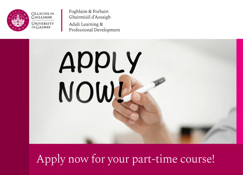 Part-time courses & Micro-credentials at University of Galway